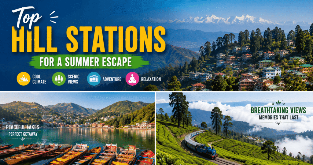 Top Hill Stations for Summer